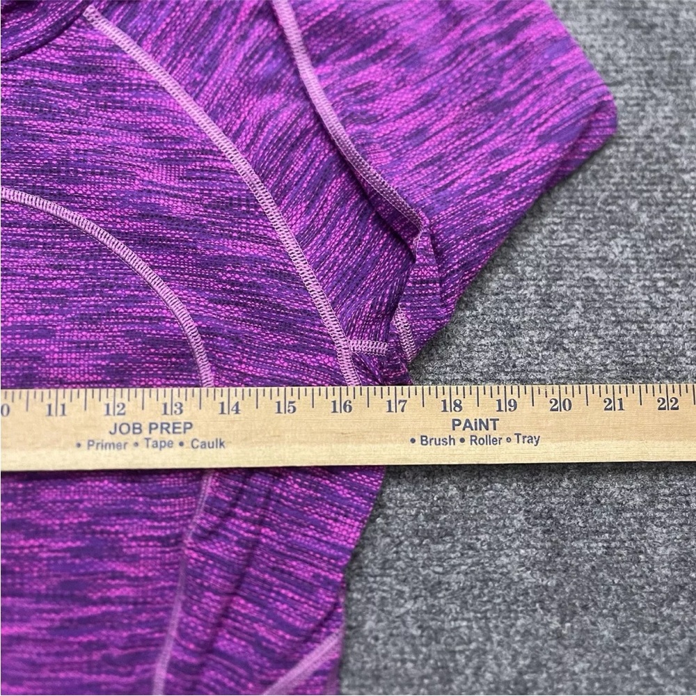 Lululemon Womens Jacket 8 Hustle In Your Bustle Zip Up Jacquars Space Dye Viole - Picture 7 of 11